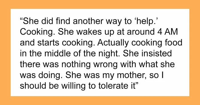 Mom Thinks Her Son And His Wife Should Live By Her Rules While She's Visiting