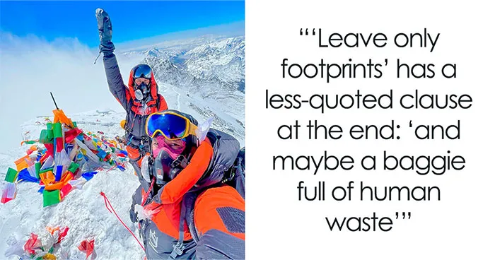 The Everest Summit Has Become So Easy That The Main Story Is Now The Human Waste