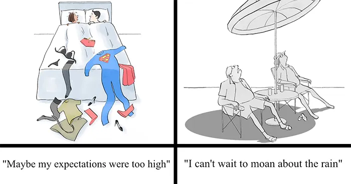 40 Hilariously Dry Cartoons By Jonesy About Relationships, Work And Everyday Life