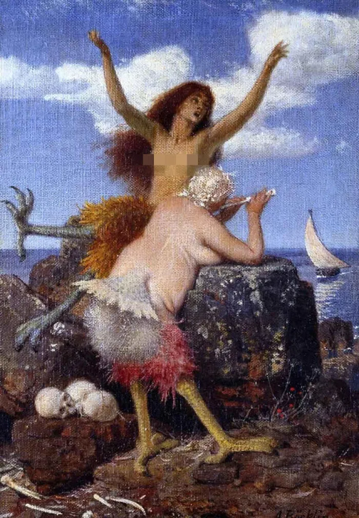Sirens By Arnold Böcklin, 1875, Alte Nationalgalerie, Berlin, Germany