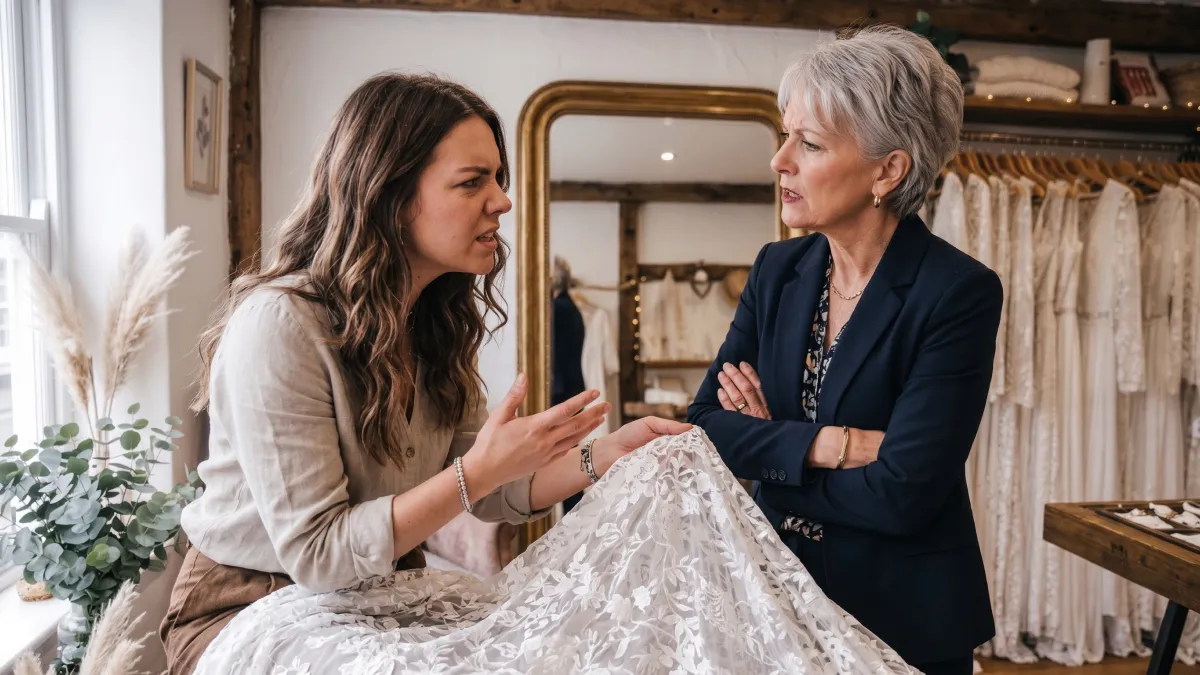 Groom’s Fam Threatens To Boycott Wedding If The Bride Doesn’t Change Her Dress, She Says A Firm No
