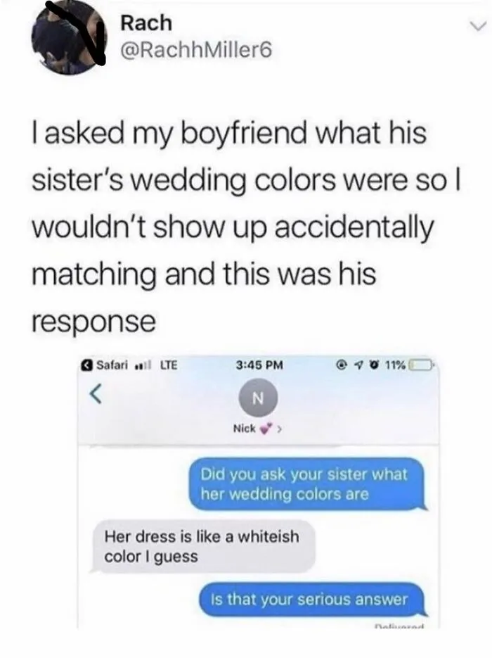 A Technically Correct Answer