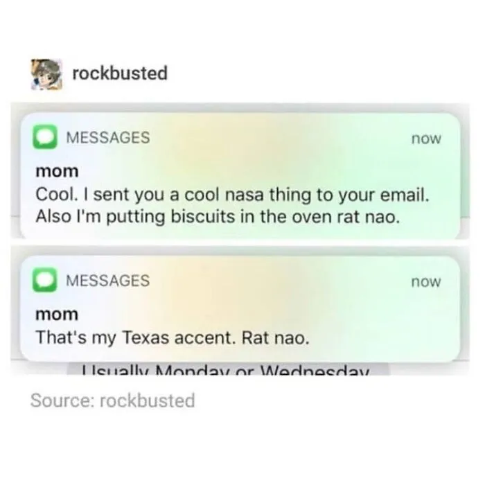 Mom's Linguistic Breakthrough