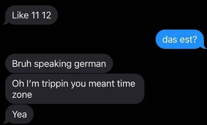 A Bilingual Exchange
