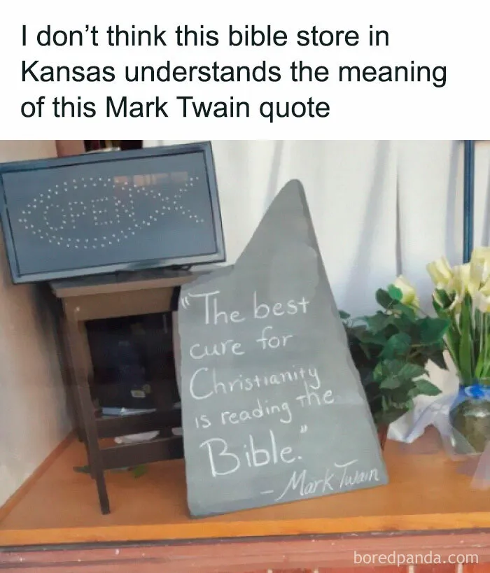Always Good Time For Some Twain Sass