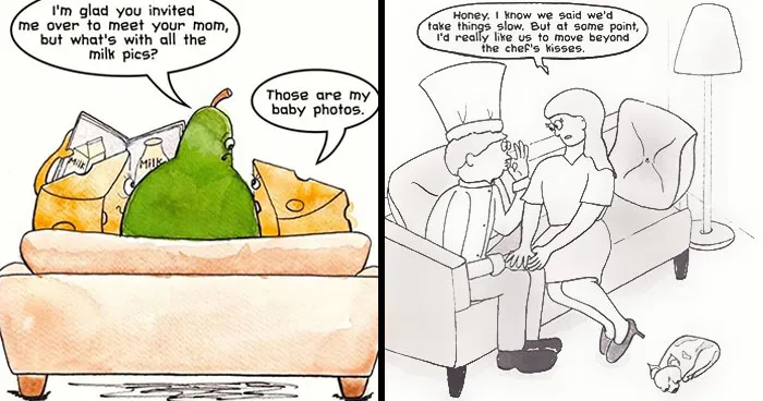 This Artist Created 20 Comics Full Of Clever Jokes And Unexpected Twists