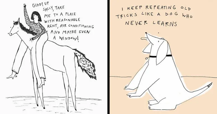 This Artist Created 31 Funny And Relatable Doodles About The Strange Reality Of Adulthood