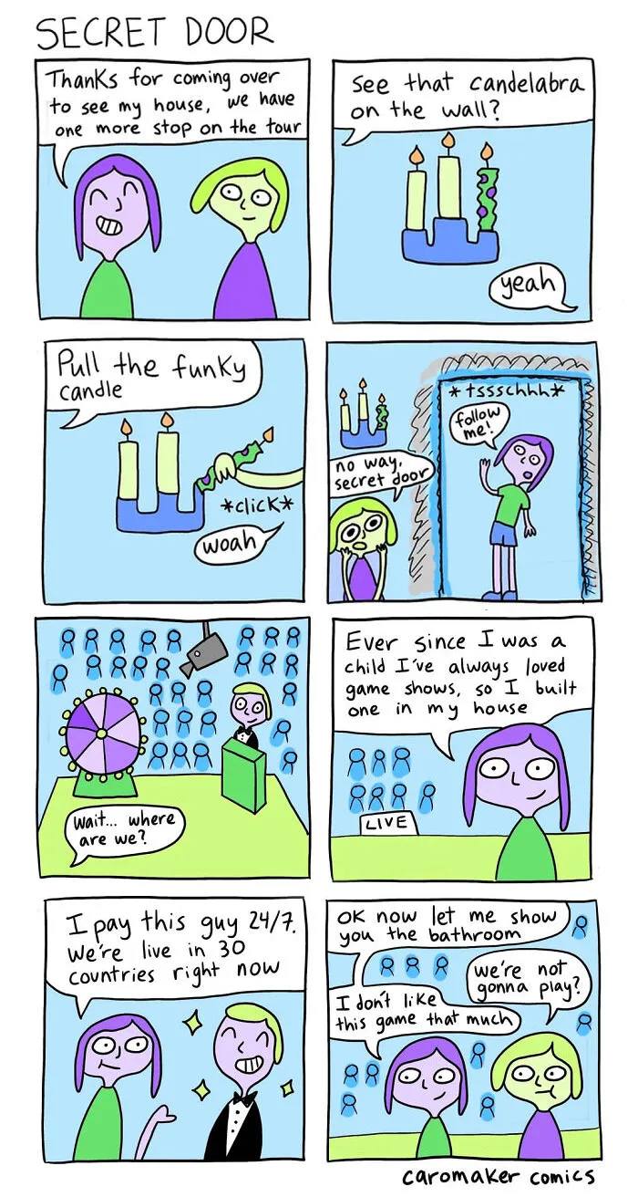 23 Colorful Comics By This Artist, Filled With Strange Ideas And Unexpected Punchlines