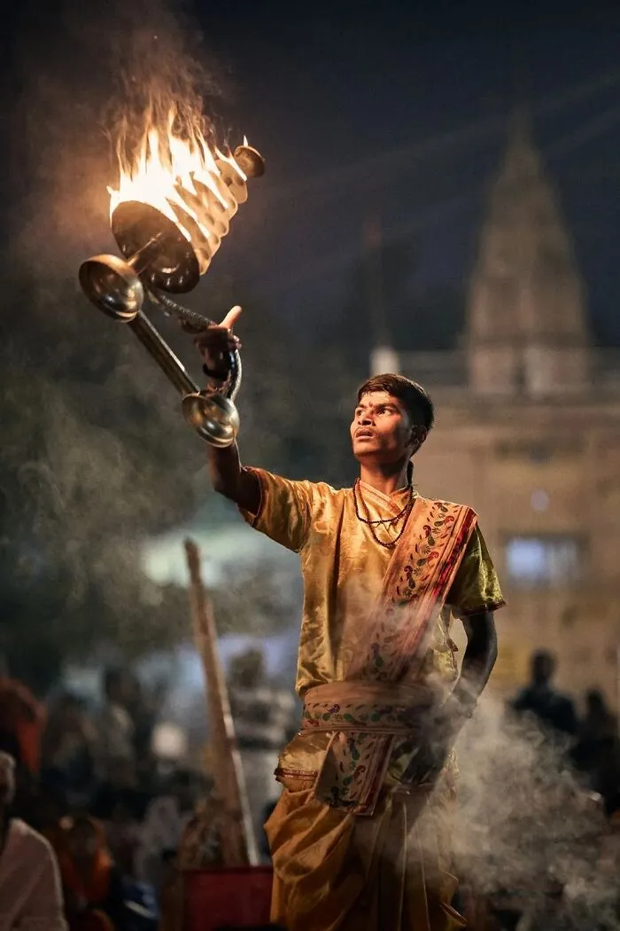 “Sacred Fire Ritual” By Héctor Ruiz