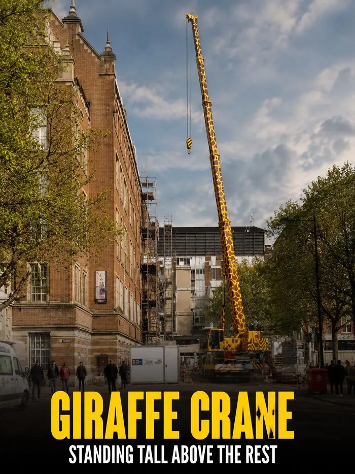 Giraffe Crane Standing Tall Above The Rest