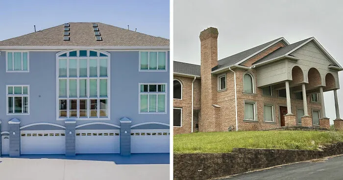 52 Times People Took Inspiration From Mansions But What They’ve Built Was A Version From Temu