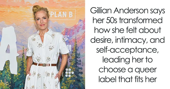 Actress Gillian Anderson Exposes Her Fluid Approach To Love And Attraction And Reveals Her Sexuality