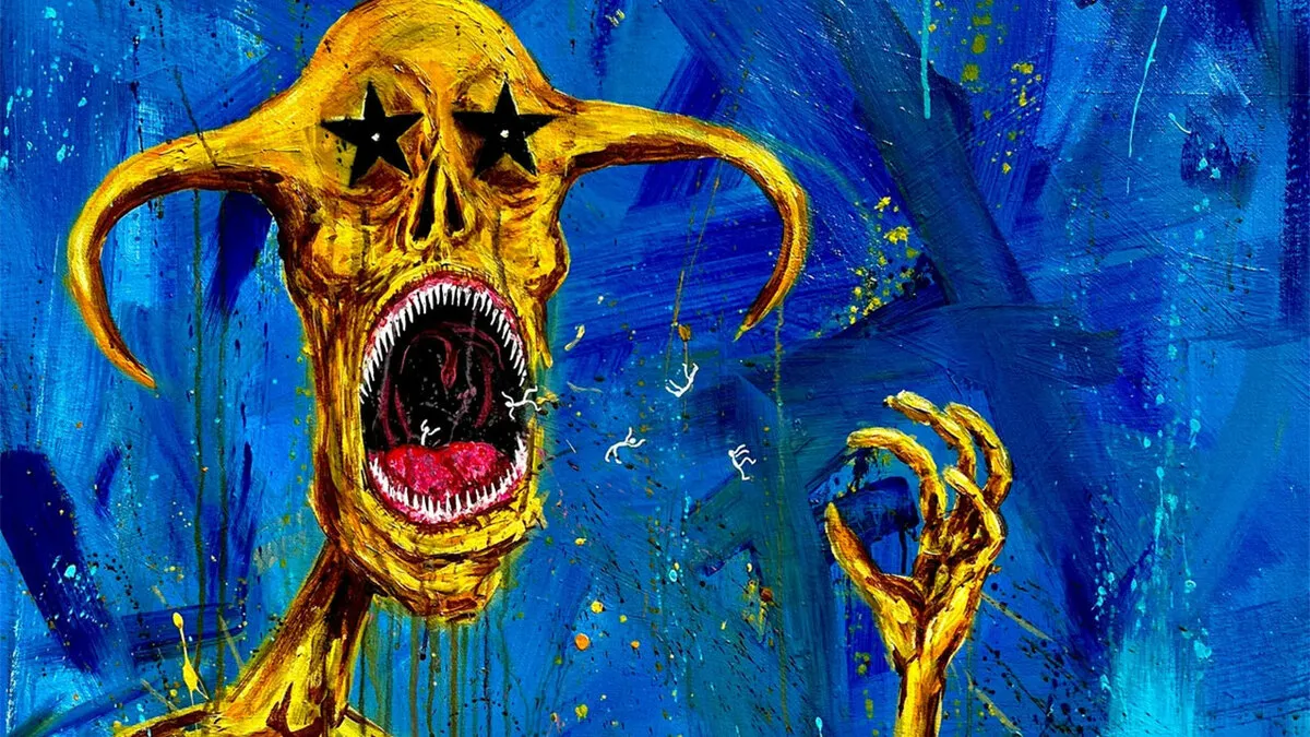 30 Haunting Art Pieces By Kaleb Corbin Where Grotesque Creatures Lurk In Familiar Places