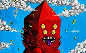30 Haunting Art Pieces By Kaleb Corbin Where Grotesque Creatures Lurk In Familiar Places