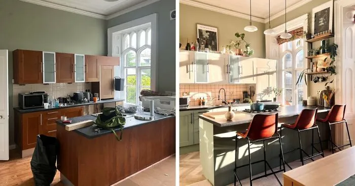 Rental Kitchen Before/After