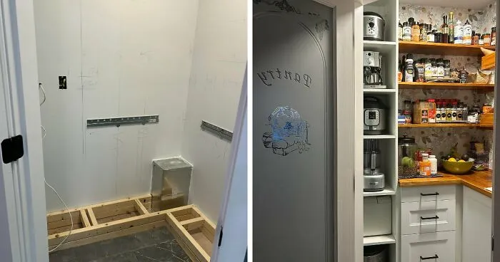 Added A Pantry! (Before & After)