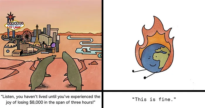 Artist Created 50 New Funny Comics Full Of Weird And Funny Situations