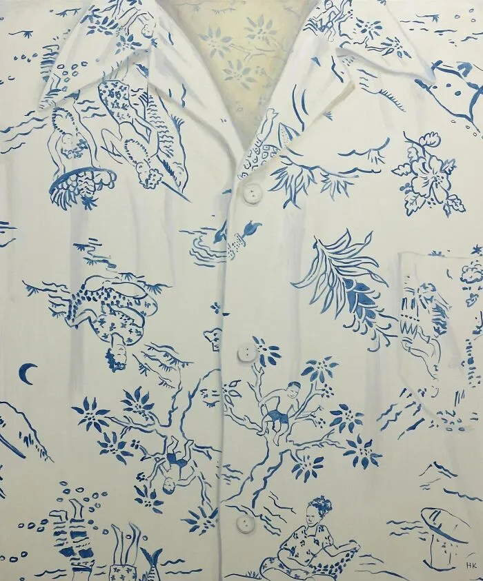 50 Fascinating Paintings By This Artist That Explore The Identity Hidden In What We Wear