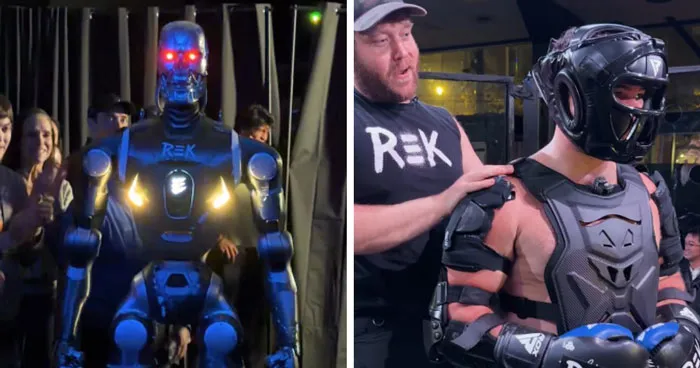 Humanoid Robot Takes A Flurry Of Punches From Influencer, Then Hits Back In A Way Nobody Expected