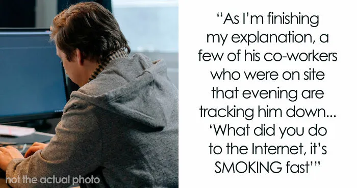 Guy Gets Exposed For A Bad Router Command And Makes Up A Cover Story Just To Be Exposed Again