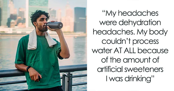 Guy Finds Out An Unexpected Reason For His Severe Migraines And Dehydration After Quitting Beverages