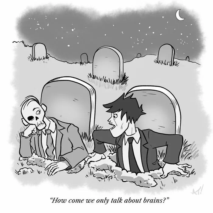 Artist Created 30 Comics That Turn Modern-Day Problems, Habits, And Oddities Into Funny Situations