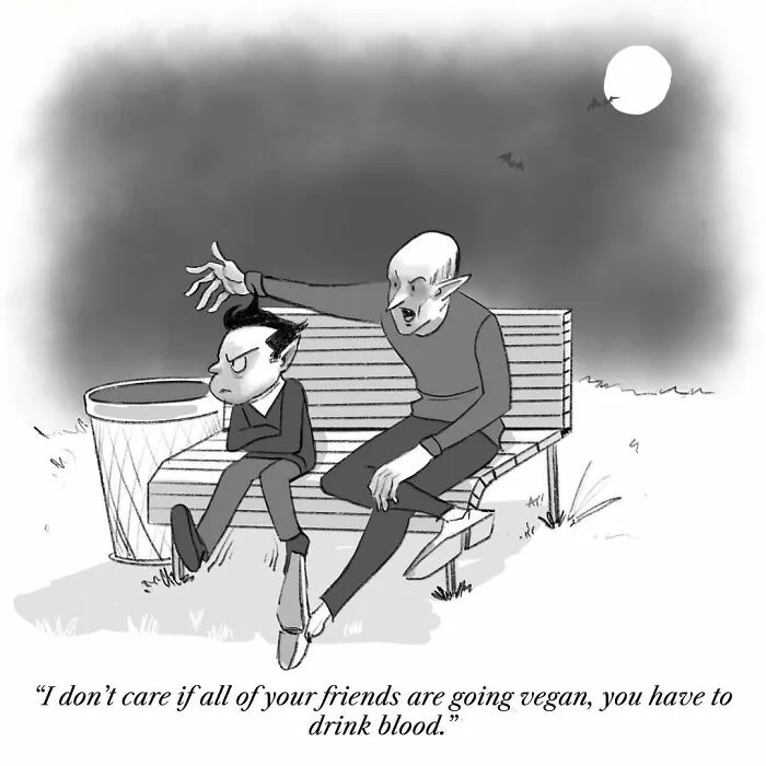 Artist Created 30 Comics That Turn Modern-Day Problems, Habits, And Oddities Into Funny Situations