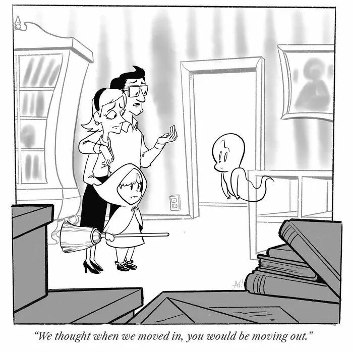 Artist Created 30 Comics That Turn Modern-Day Problems, Habits, And Oddities Into Funny Situations