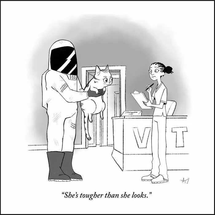 Artist Created 30 Comics That Turn Modern-Day Problems, Habits, And Oddities Into Funny Situations