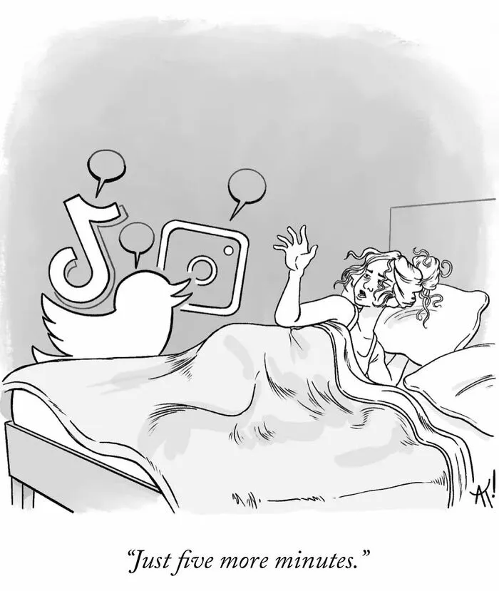 Artist Created 30 Comics That Turn Modern-Day Problems, Habits, And Oddities Into Funny Situations