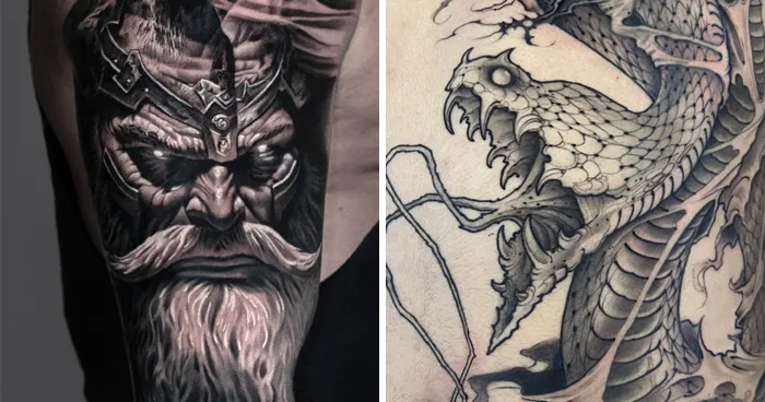 The Gods, Myths, And Spiritual Symbols Of Ancient Cultures Inspired These 16 Tattoos From Our Sacred Gold Studio
