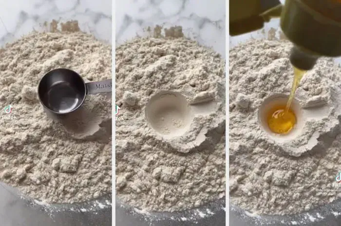 A Clever Way To Measure Honey In A Recipe