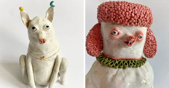 This Artist Created 40 Funny Ceramic Creatures That Are More Useful Than They First Appear