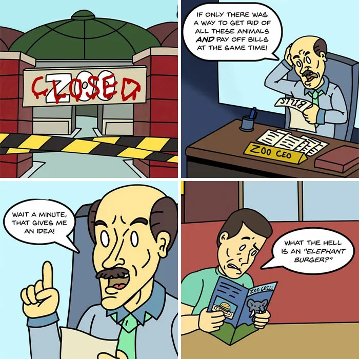 28 Unpredictable Comics By Brian Judge That Turn Dark And Ridiculous Out Of Nowhere