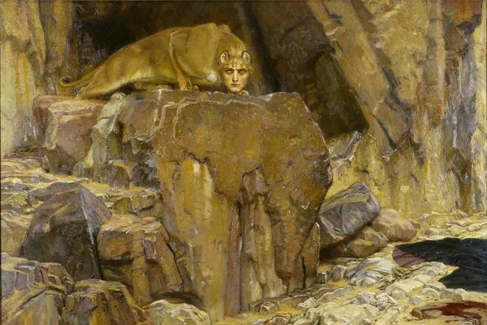 The Sphinx By Georg Von Rosen, 1887–1907, Nationalmuseum, Stockholm, Sweden