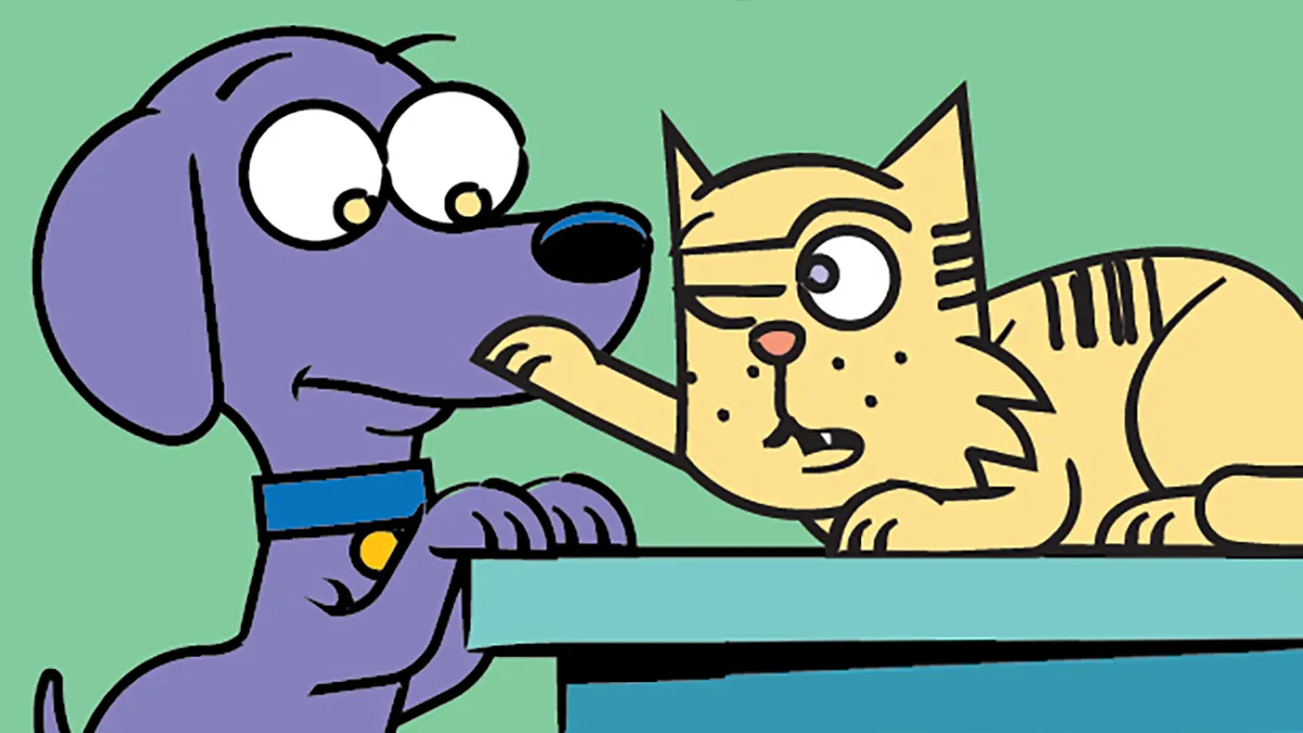 I Illustrate The Hilarious Reality Of A Rescue Dog And A Cat Living Together (25 New Comics)