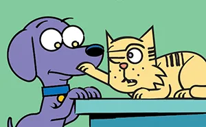 I Illustrate The Hilarious Reality Of A Rescue Dog And A Cat Living Together (25 New Comics)