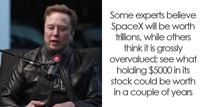 If You Get $5000 Of SpaceX Stock Today, Here's What It Could Actually Be Worth By 2030