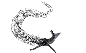 36 Steel Sculptures By This Artist That Invite Viewers To Use Their Imagination