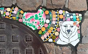 35 Damaged Sidewalks Transformed Into Captivating Art By Dijon-Based Artist