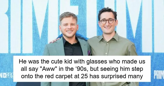 Jonathan Lipnicki Is All Grown Up As He Returns To The Red Carpet 27 Years After His Child-Star Days