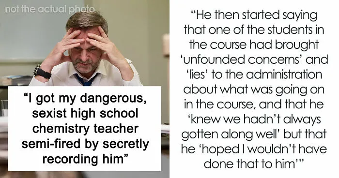 Student Sick Of Vicious Chemistry Teacher Jeopardizing Her Future, Makes Sure He Pays For It