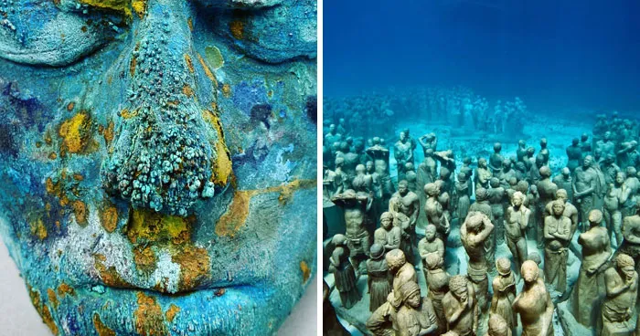 For 20 Years, This Artist Has Been Placing Stunning Sculptures Beneath The Ocean That Support Marine Life (20 New Pics)