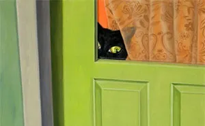 This Artist Created 30 Quirky Paintings That Explore The Mischievous Side Of Cats
