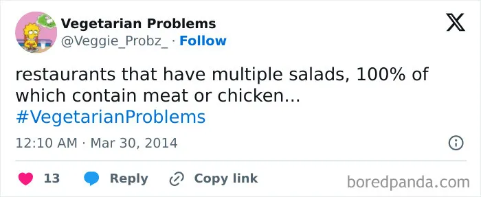 65 Funny Vegetarian Tweets For Those Who Are Tired Of Explaining Their Diet For The 100th Time