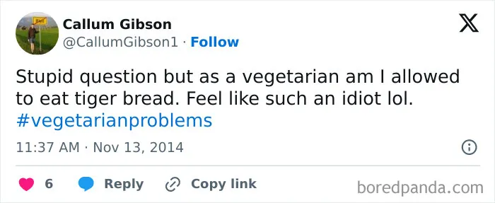 65 Funny Vegetarian Tweets For Those Who Are Tired Of Explaining Their Diet For The 100th Time