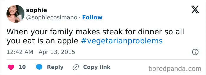 65 Funny Vegetarian Tweets For Those Who Are Tired Of Explaining Their Diet For The 100th Time