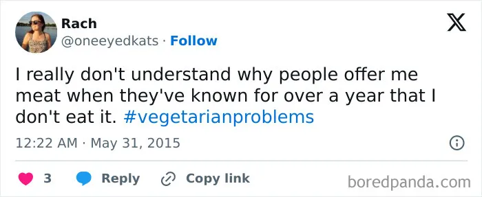 65 Funny Vegetarian Tweets For Those Who Are Tired Of Explaining Their Diet For The 100th Time