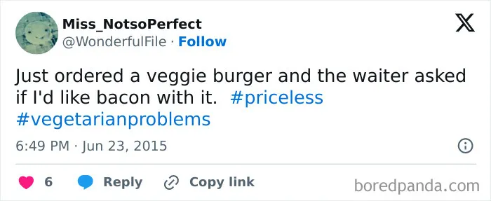 65 Funny Vegetarian Tweets For Those Who Are Tired Of Explaining Their Diet For The 100th Time