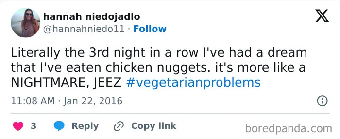 65 Funny Vegetarian Tweets For Those Who Are Tired Of Explaining Their Diet For The 100th Time
